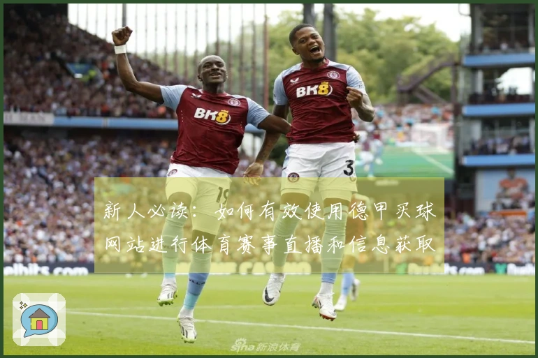 新人必读：如何有效使用德甲买球网站进行体育赛事直播和信息获取